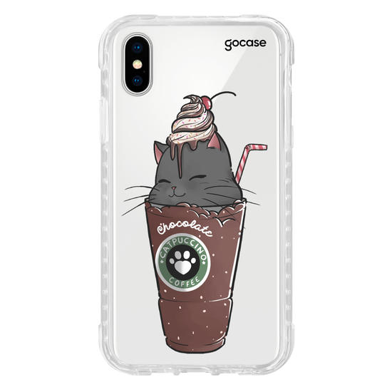 Capinha para celular Catpuccino