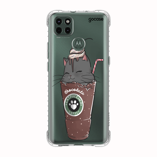 Capinha para celular Catpuccino