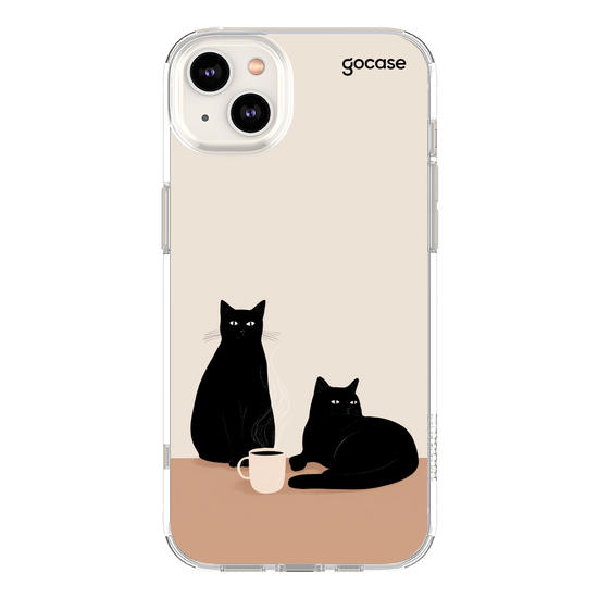 Capinha para celular  Cats & Coffe