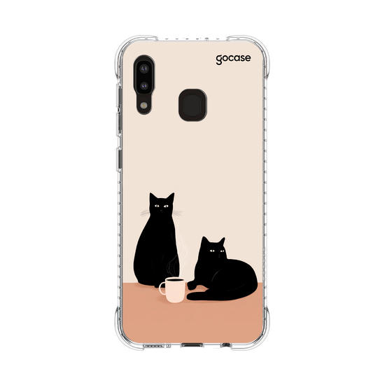 Capinha para celular  Cats & Coffe