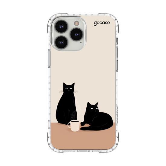 Capinha para celular  Cats & Coffe