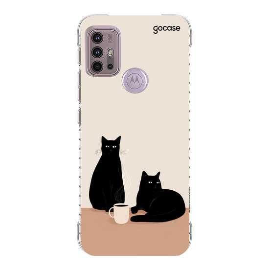 Capinha para celular  Cats & Coffe