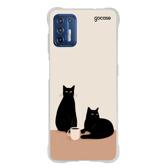Capinha para celular  Cats & Coffe
