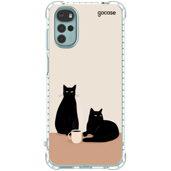 Capinha para celular  Cats & Coffe
