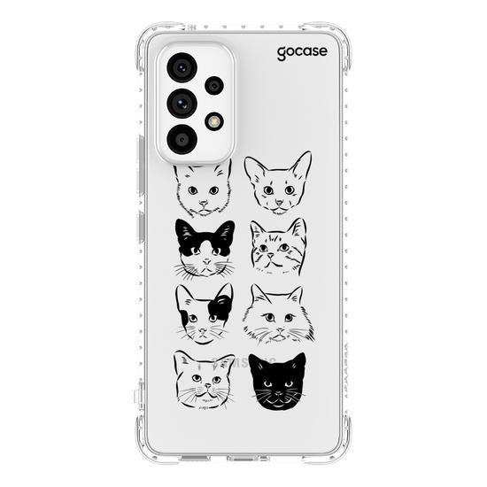 Capinha para celular  Cats Doodles