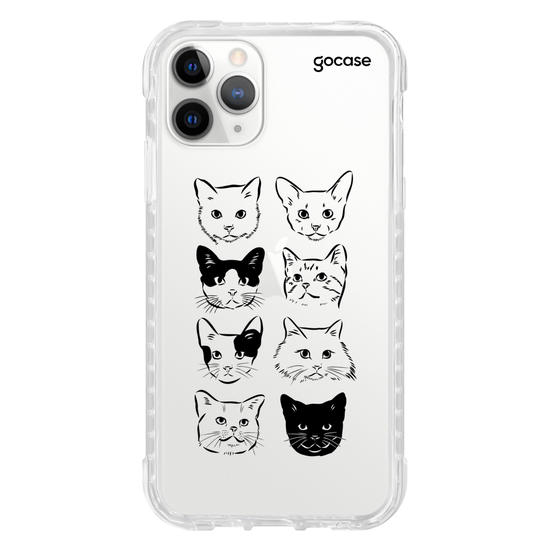 Capinha para celular  Cats Doodles