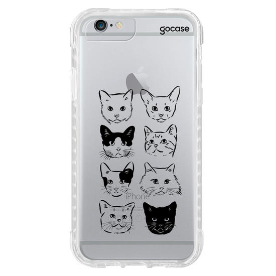 Capinha para celular  Cats Doodles