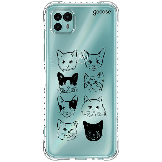 Capinha para celular  Cats Doodles