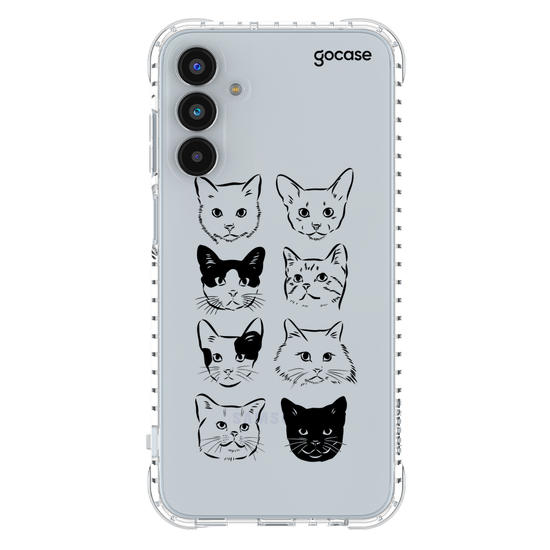Capinha para celular  Cats Doodles