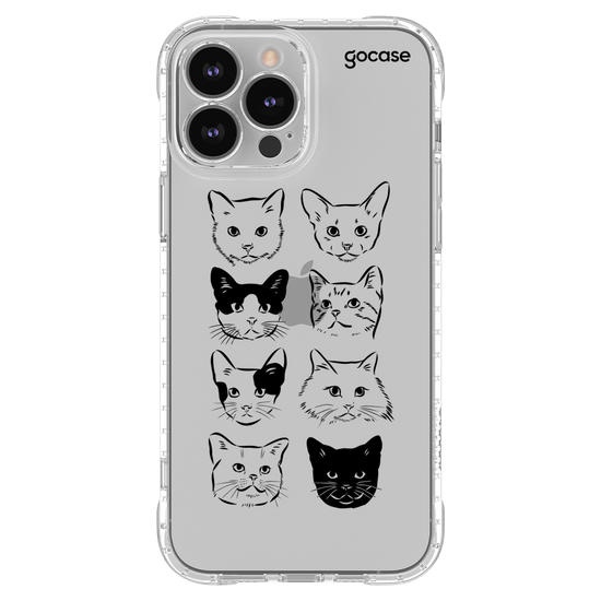 Capinha para celular  Cats Doodles