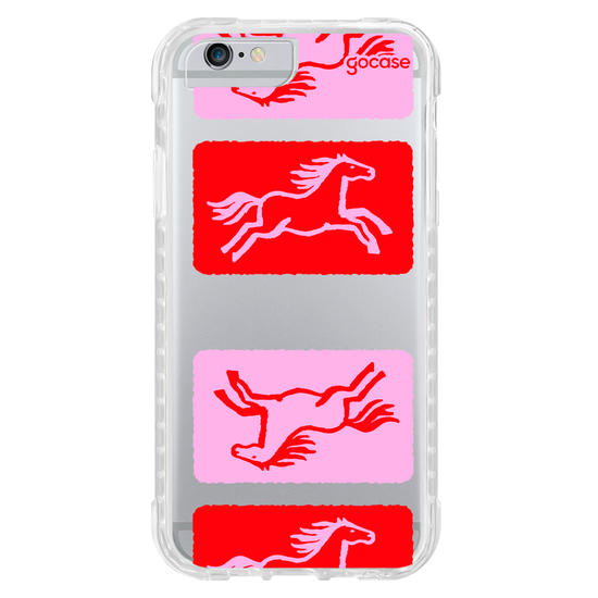 Capinha para celular  Cavalos em Blocos