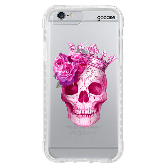 Capinha para celular Caveira Pink