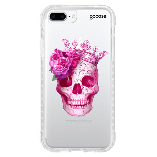 Capinha para celular Caveira Pink