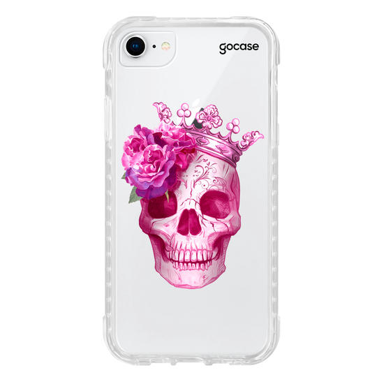 Capinha para celular Caveira Pink