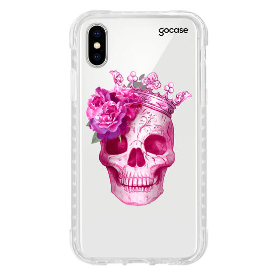 Capinha para celular Caveira Pink