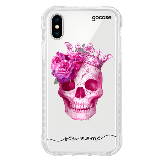 Capinha para celular Caveira Pink