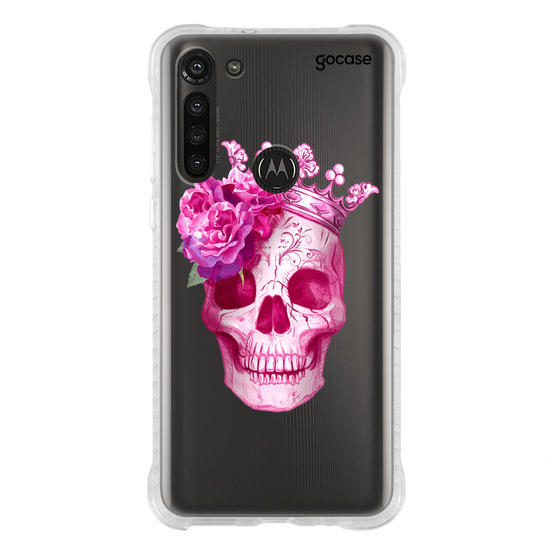 Capinha para celular Caveira Pink