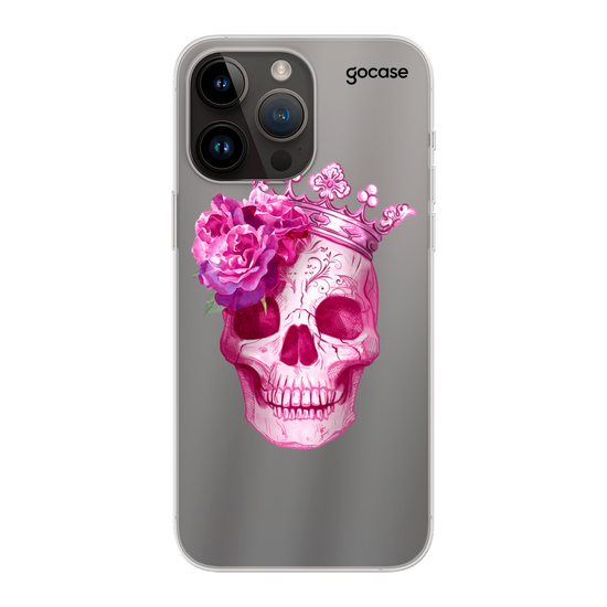 Pink Skull Phone Case