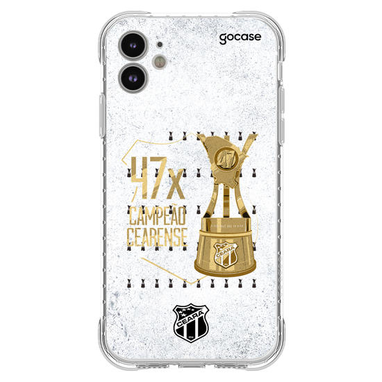 Capinha para celular Ceará - 47X Campeão Cearense