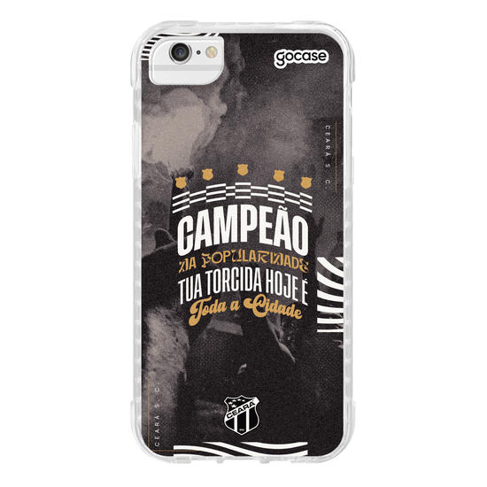 Capinha para celular Ceará - Campeão da Popularidade