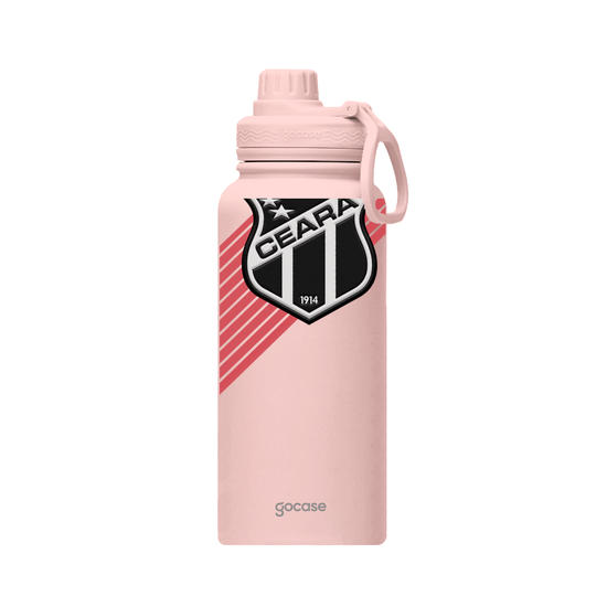 Garrafa Térmica Fresh + Ebook - Ceará -  Outubro Rosa 2025