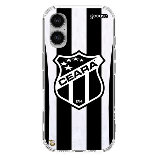 Capinha para celular  Ceará - Uniforme 1 2025 Escudo