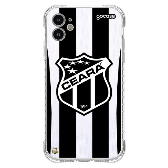 Capinha para celular  Ceará - Uniforme 1 2025 Escudo