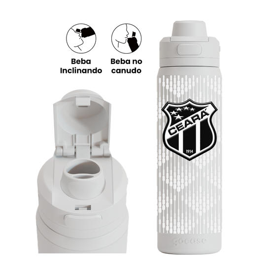 Garrafa Térmica Flip Pro + Ebook - Ceará - Uniforme 02 2026