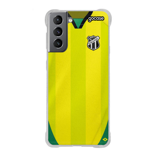 Capinha para celular  Ceará - Uniforme Brasil Amarelo