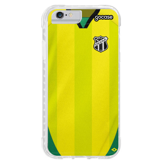 Capinha para celular  Ceará - Uniforme Brasil Amarelo