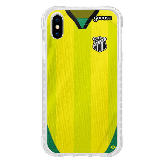 Capinha para celular  Ceará - Uniforme Brasil Amarelo
