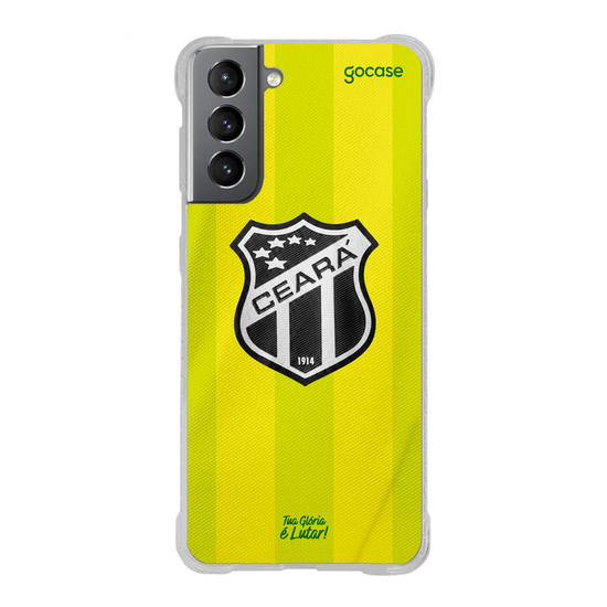 Capinha para celular  Ceará - Uniforme Brasil Amarelo