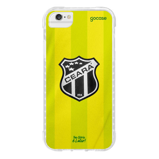 Capinha para celular  Ceará - Uniforme Brasil Amarelo