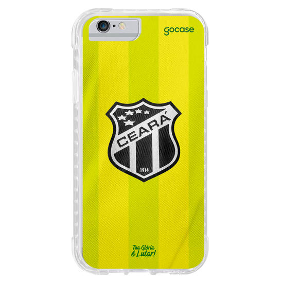Capinha para celular  Ceará - Uniforme Brasil Amarelo