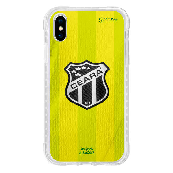 Capinha para celular  Ceará - Uniforme Brasil Amarelo