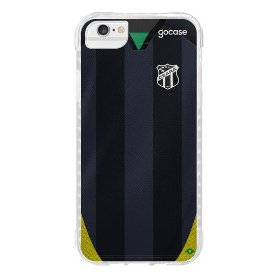 Capinha para celular  Ceará - Uniforme Brasil Preto