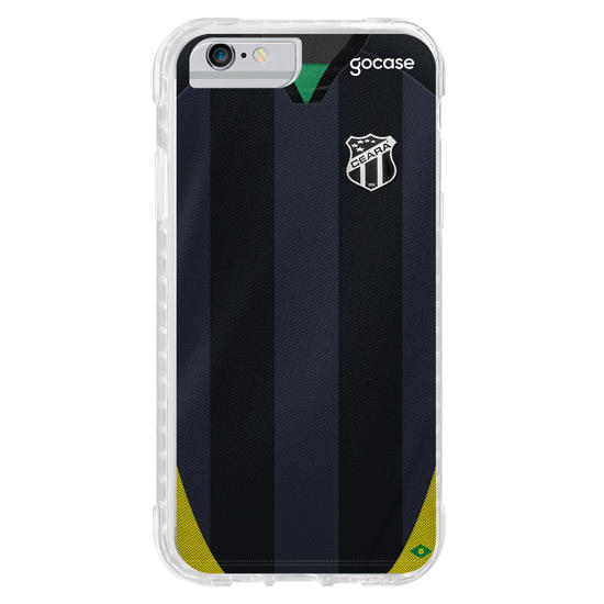 Capinha para celular  Ceará - Uniforme Brasil Preto