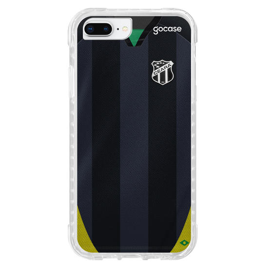 Capinha para celular  Ceará - Uniforme Brasil Preto