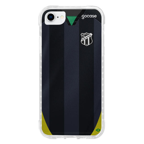 Capinha para celular  Ceará - Uniforme Brasil Preto