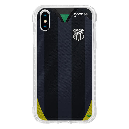 Capinha para celular  Ceará - Uniforme Brasil Preto