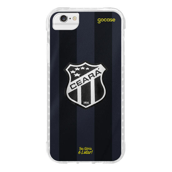 Capinha para celular  Ceará - Uniforme Brasil Preto