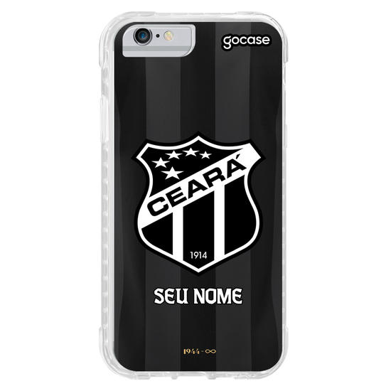 Capinha para celular  Ceará - Uniforme 1 2024 Escudo Costas