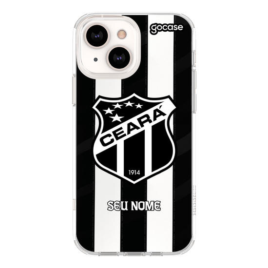 Capinha para celular Ceará - Uniforme 1 2024 Escudo Frente