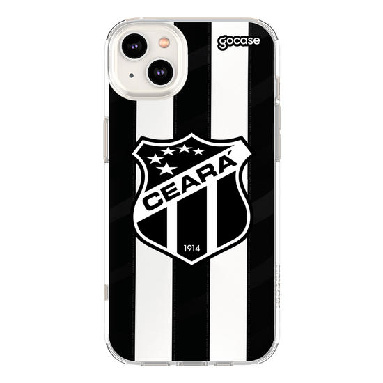 Capinha para celular  Ceará - Uniforme 1 2024 Escudo Frente