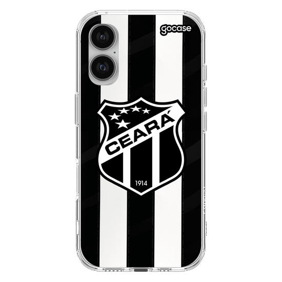Capinha para celular  Ceará - Uniforme 1 2024 Escudo Frente