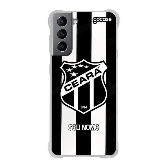 Capinha para celular  Ceará - Uniforme 1 2024 Escudo Frente