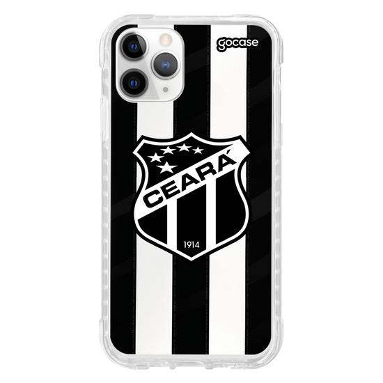 Capinha para celular  Ceará - Uniforme 1 2024 Escudo Frente