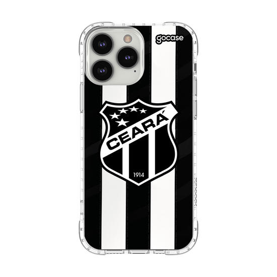 Capinha para celular  Ceará - Uniforme 1 2024 Escudo Frente