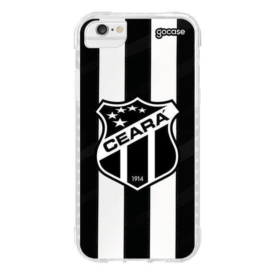 Capinha para celular  Ceará - Uniforme 1 2024 Escudo Frente