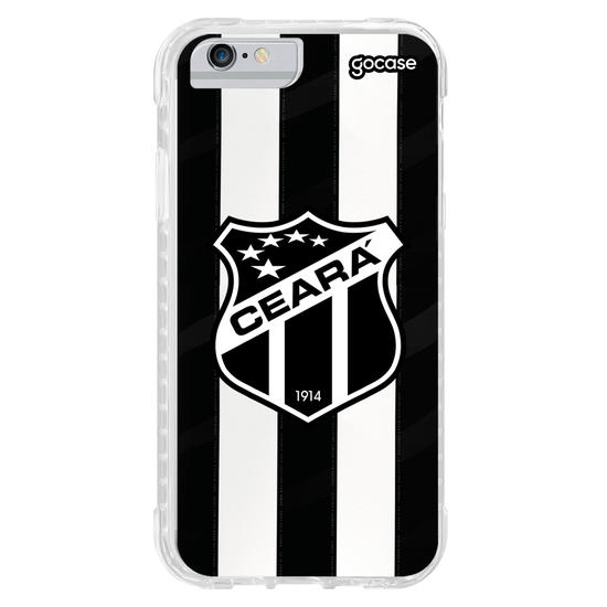 Capinha para celular  Ceará - Uniforme 1 2024 Escudo Frente